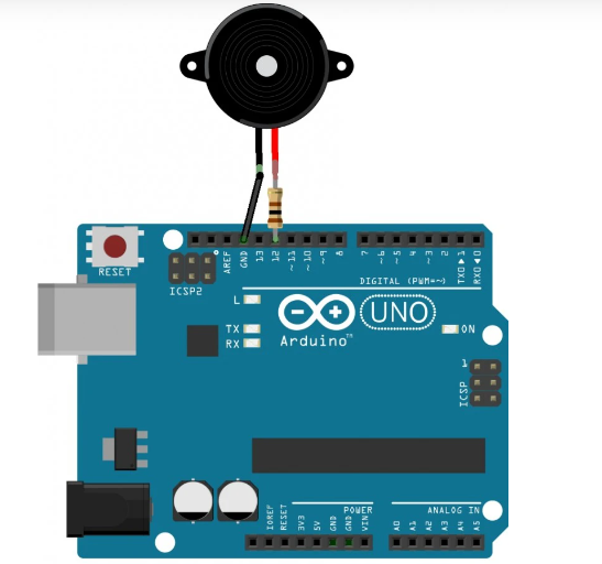 Arduino cơ bản 5: Tạo âm thanh (Còi) bằng Arduino
