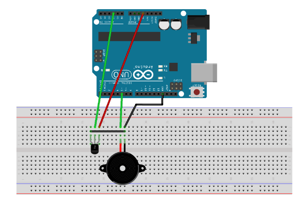 Arduino cơ bản 6: Cảnh báo nhiệt độ (LM35) bằng còi báo sử dụng Arduino Uno