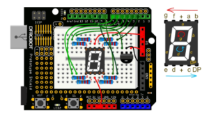 Arduino cơ bản 15: Điều khiển LED 7 đoạn bằng IR Remote Arduino